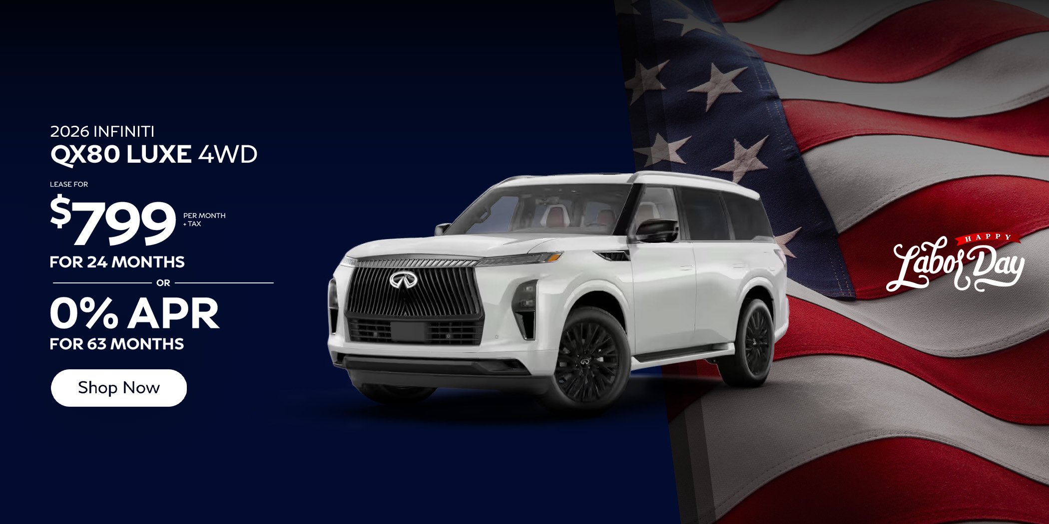 2026 INFINITI QX80 LUXE 4WD