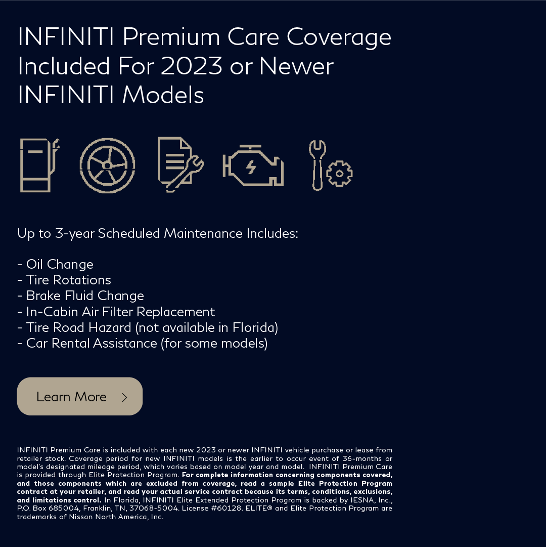 INFINITI Premium Care