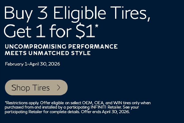 INFINITI Tire Offer