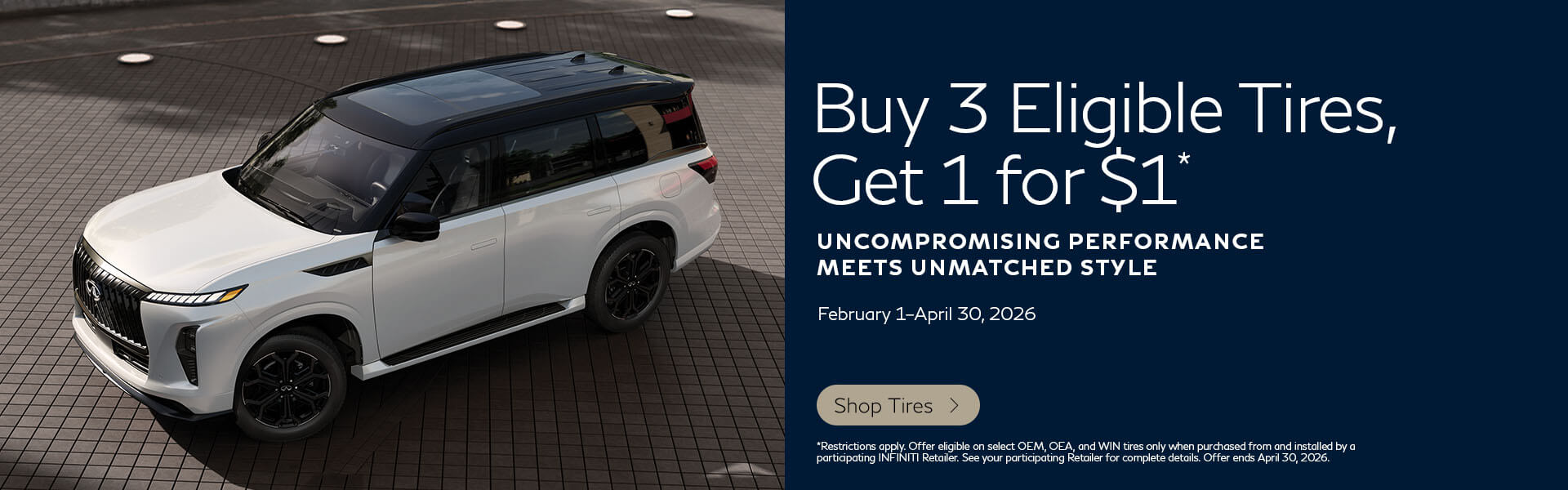 INFINITI Tire Offer