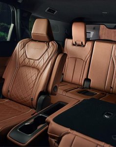 QX60 Interior seats