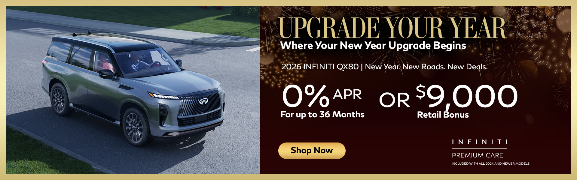 QX80 lease offer