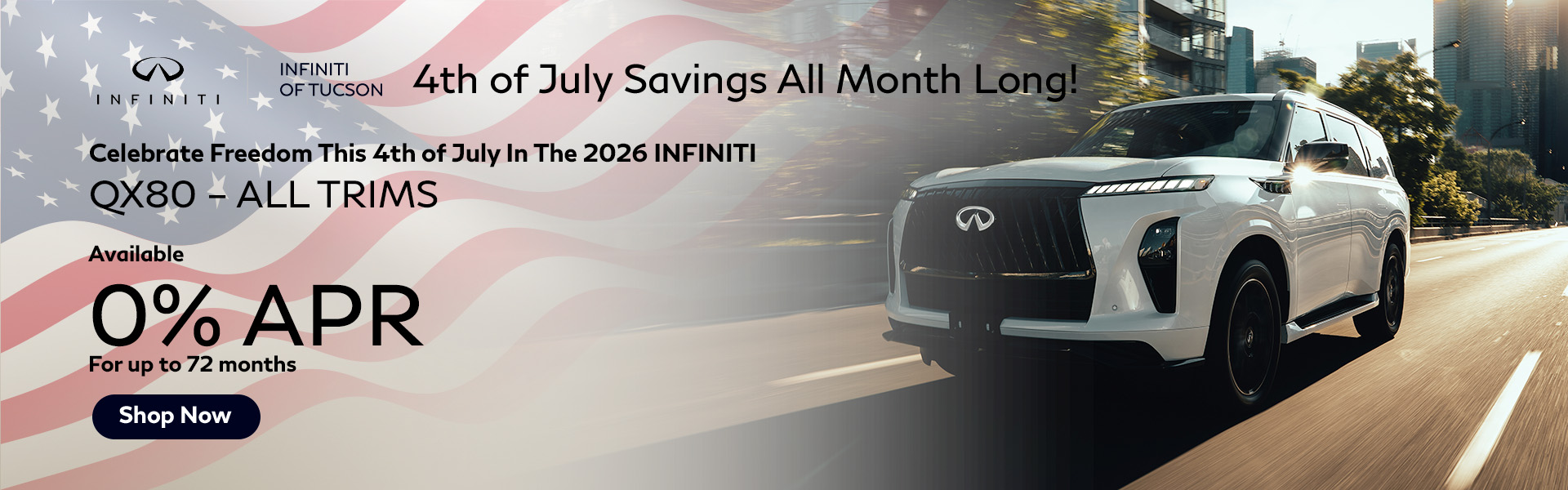 QX80 APR offer