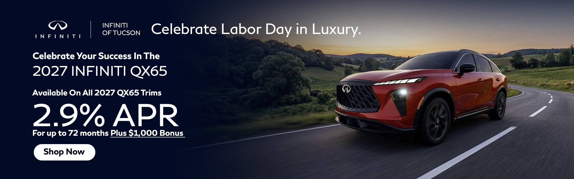 2027 INFINITI QX65 – All Trims