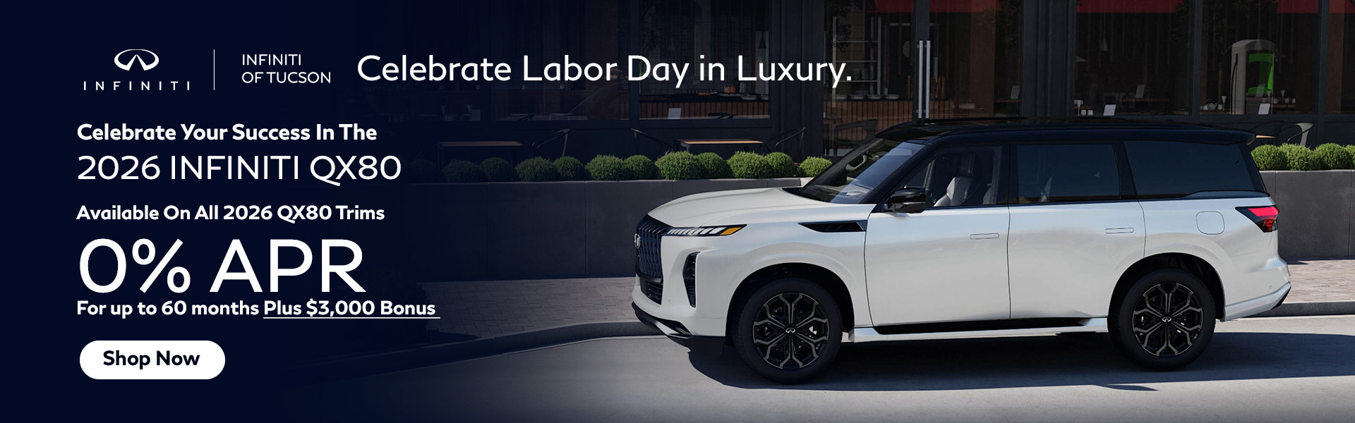 2026 INFINITI QX80 – All Trims