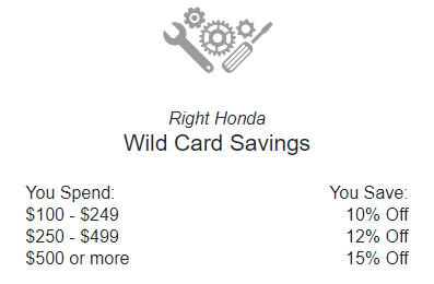 Wild Card Savings