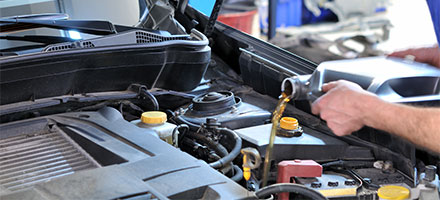 SYNTHETIC OIL & FILTER CHANGE