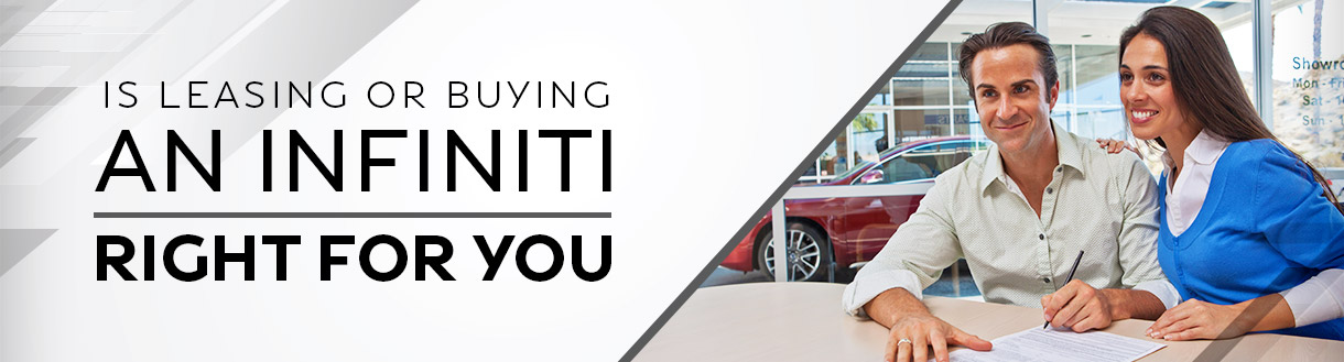 Is Leasing or Buying INFINITI Right for You? | Syracuse, NY