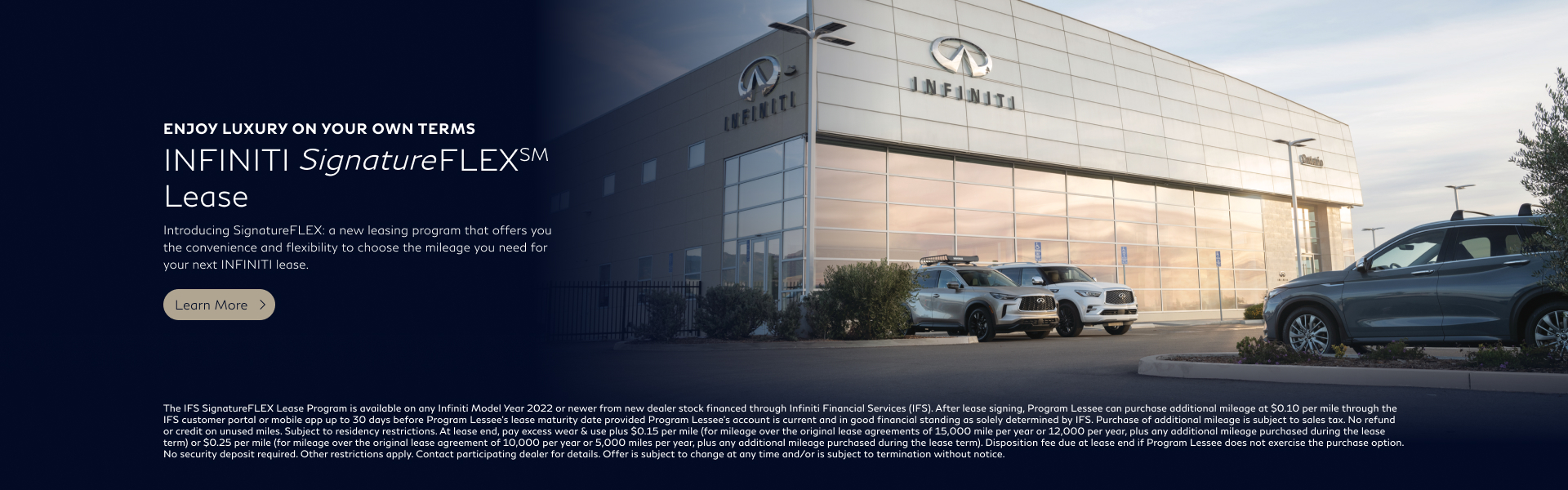 INFINITI Signature Flex Lease