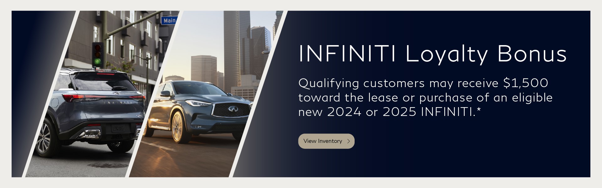 SD INFINITI Loyalty Bonus