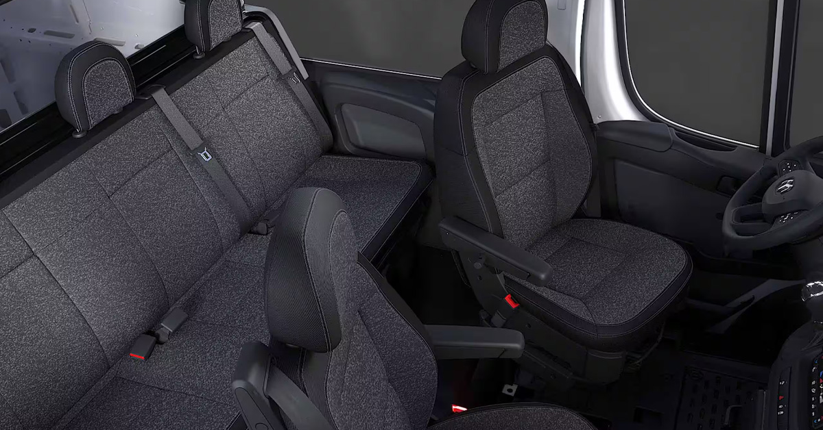 2025 RAM Promaster interior seating