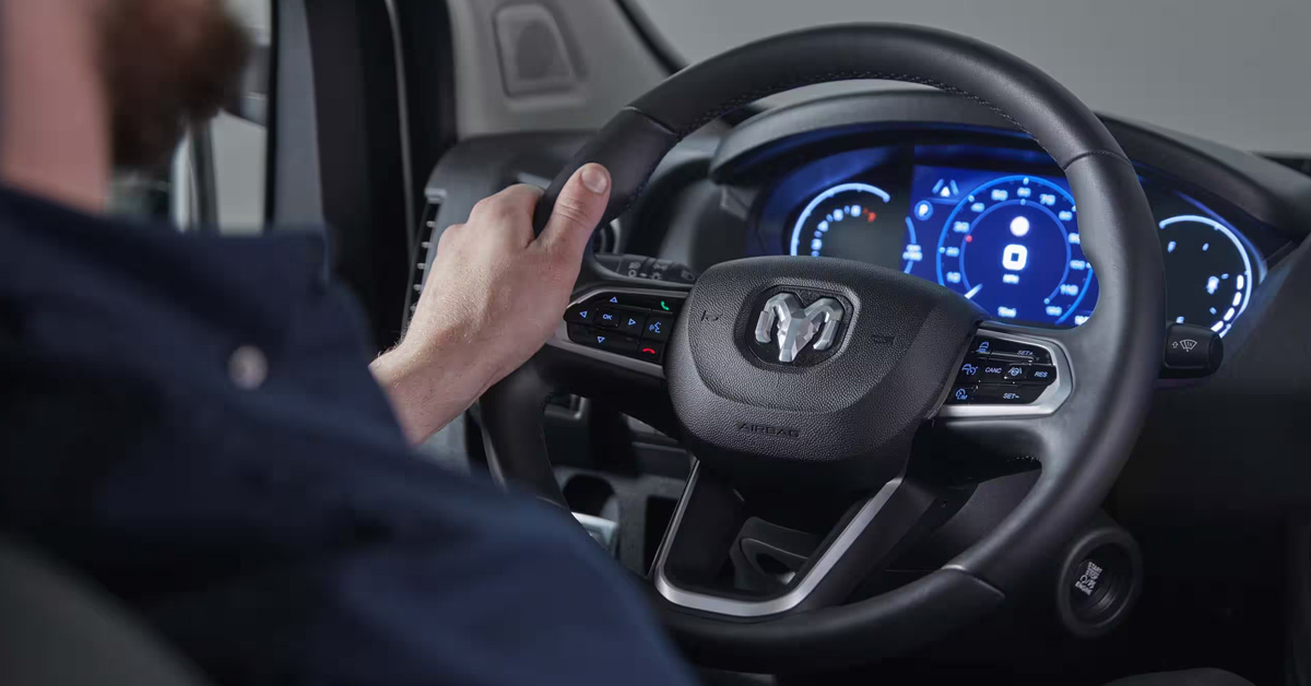 2025 RAM Promaster steering wheel