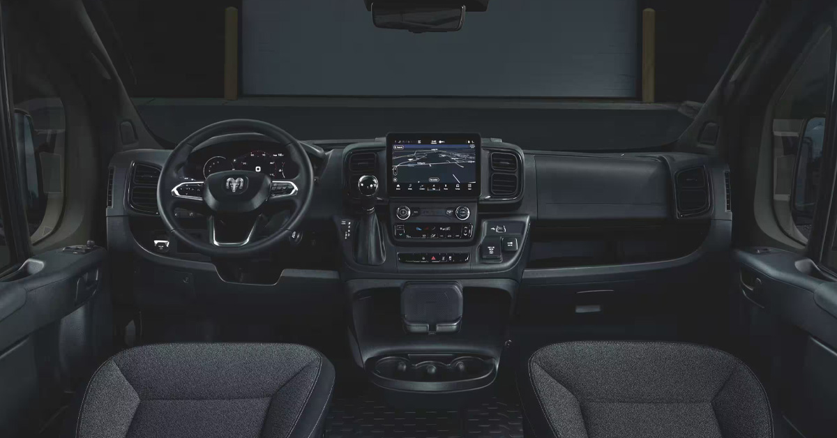 2025 RAM Promaster infotainment system