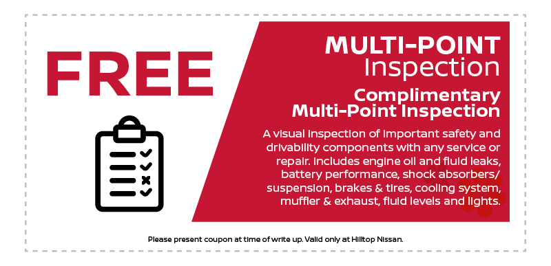 MULIT-POINT INSPECTION (complimentary)