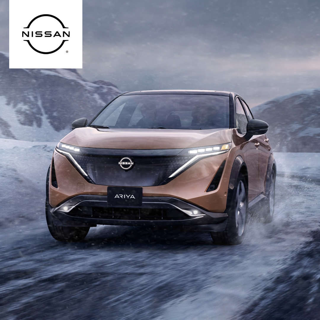 2024 Nissan ARIYA - On the Road during Winter