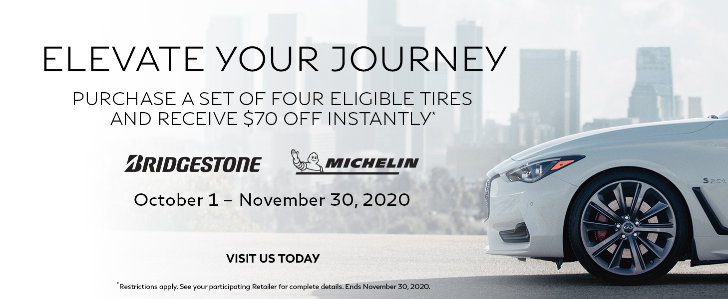 $70 OFF 4 ELIGIBLE TIRES