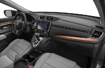 Interior appearance of the 2021 Honda CR-V available at Midlands Honda