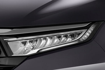 Exterior headlights appearance of the 2021 Honda Odyssey available at Midlands Honda