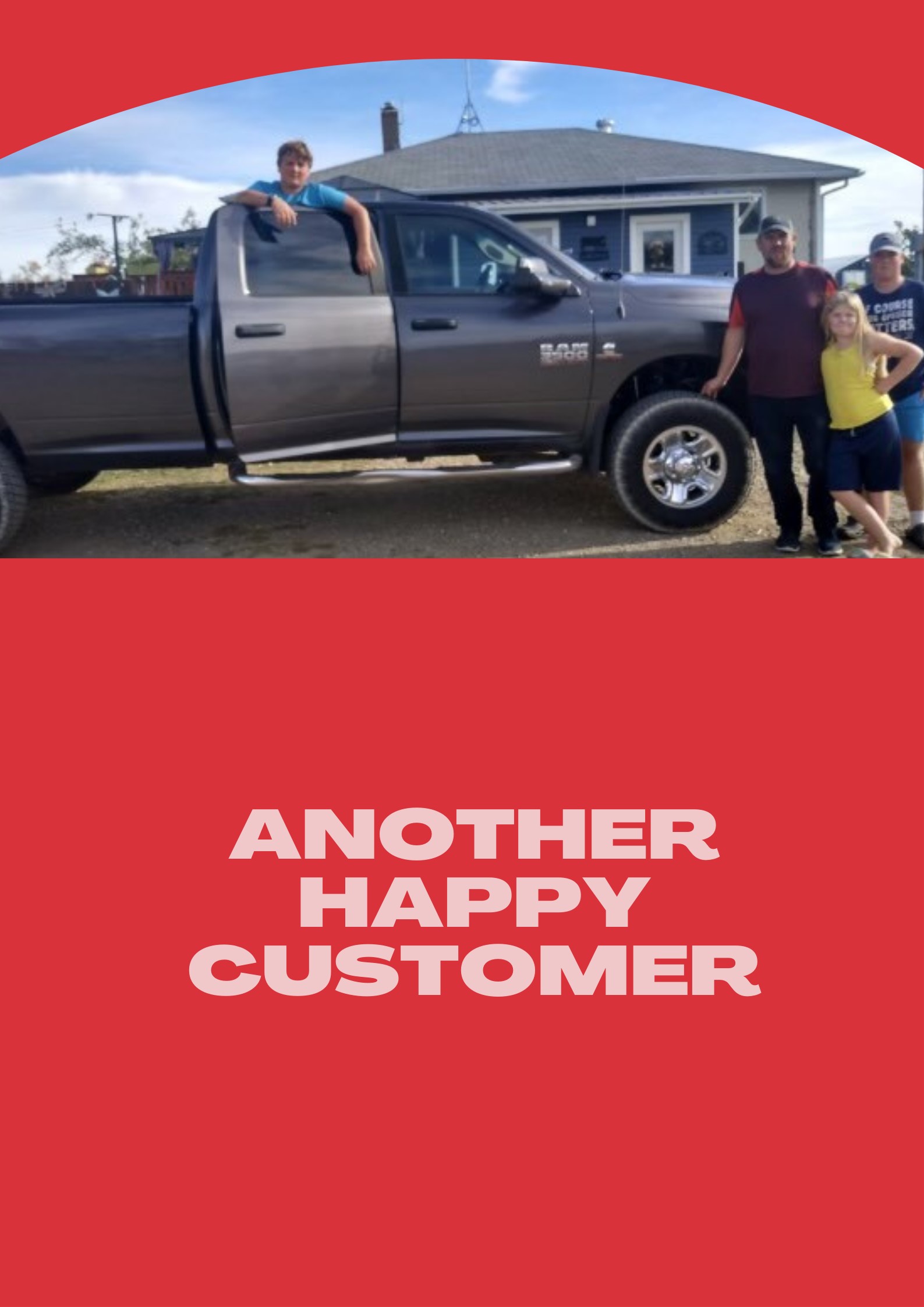 Happy customer