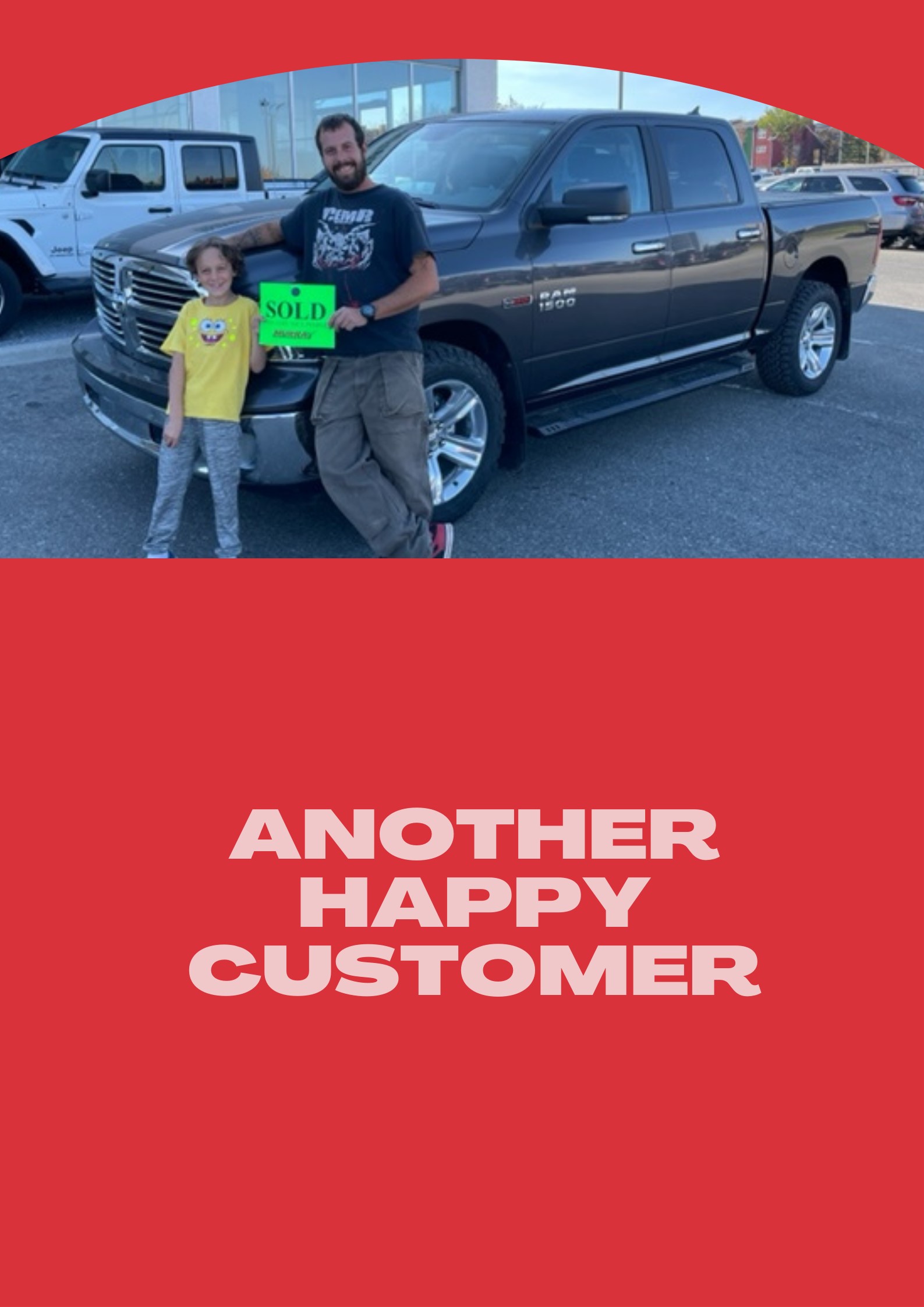Happy customer