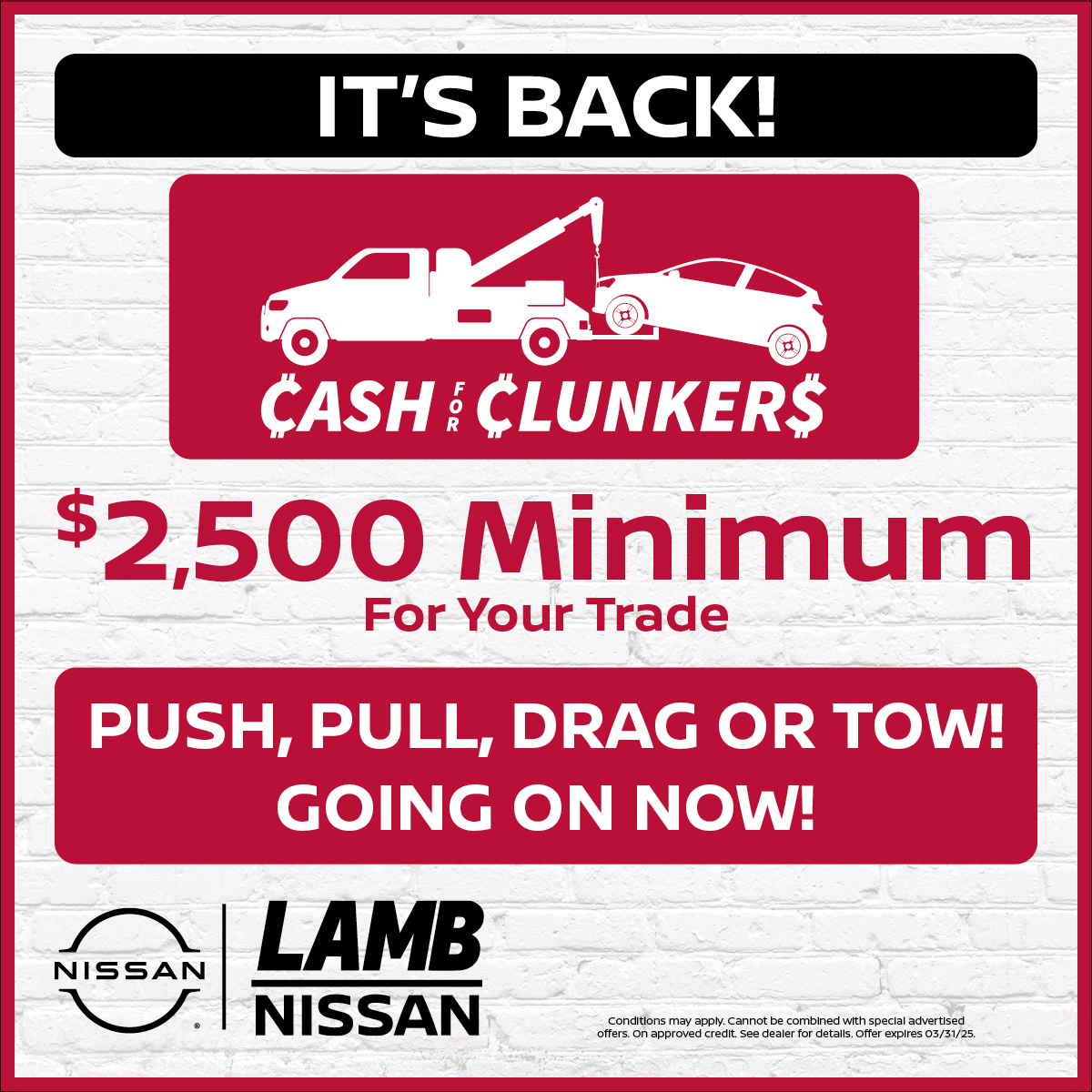 Cash for clunkers