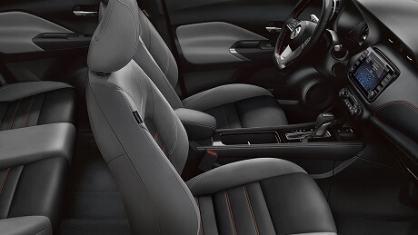 Interior Appearance of the 2021 Nissan Kicks available at Gastonia Nissan