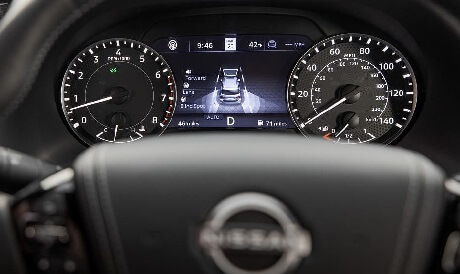 One of the safety features available in the 2021 Nissan Armada available at Gastonia Nissan