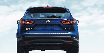 Exterior appearance of the 2021 Nissan Rogue Sport available at Gastonia Nissan