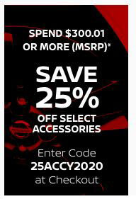 Save 25% when you spend $300.01 (MSRP)* or more on accessories