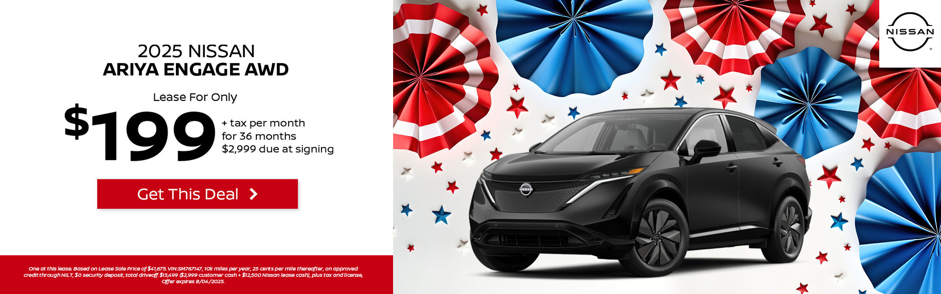 2025 Nissan ARIYA ENGAGE AWD