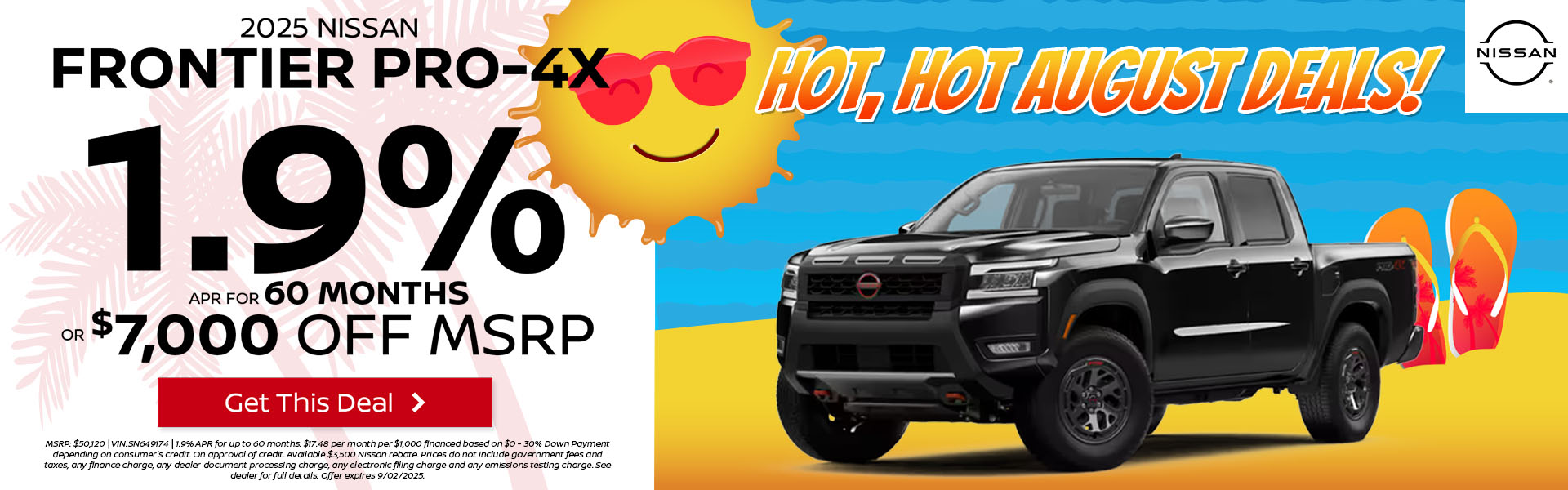 2025 NISSAN FRONTIER PRO-4X