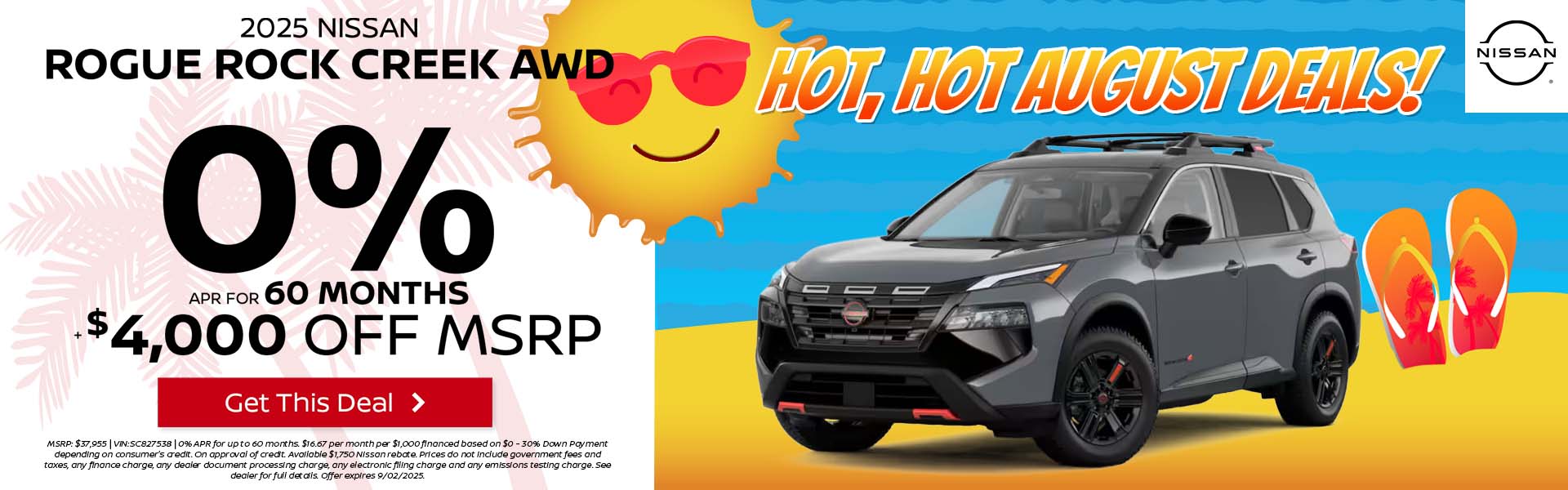 2025 NISSAN ROGUE ROCK CREEK AWD