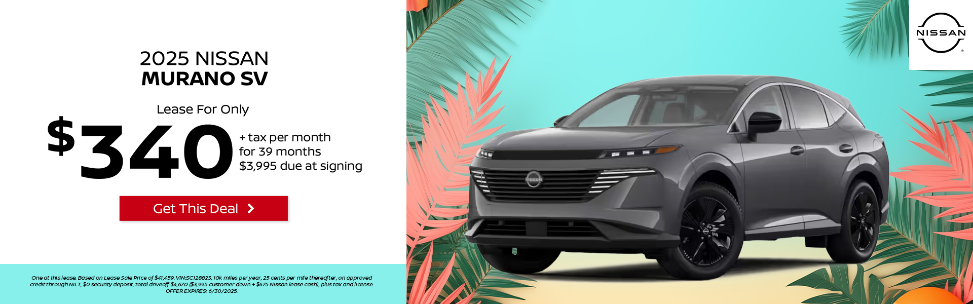 2025 NISSAN MURANO SV