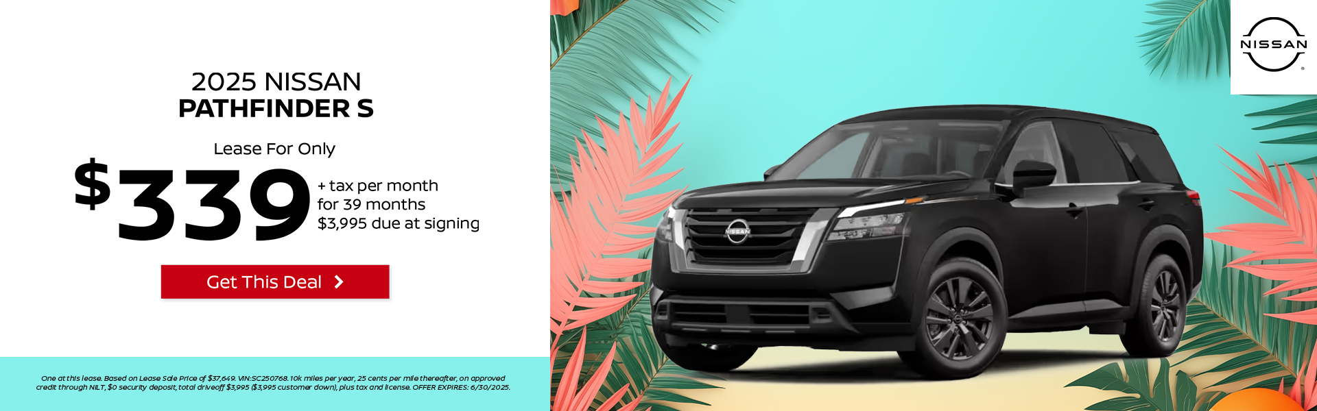 2025 NISSAN PATHFINDER S