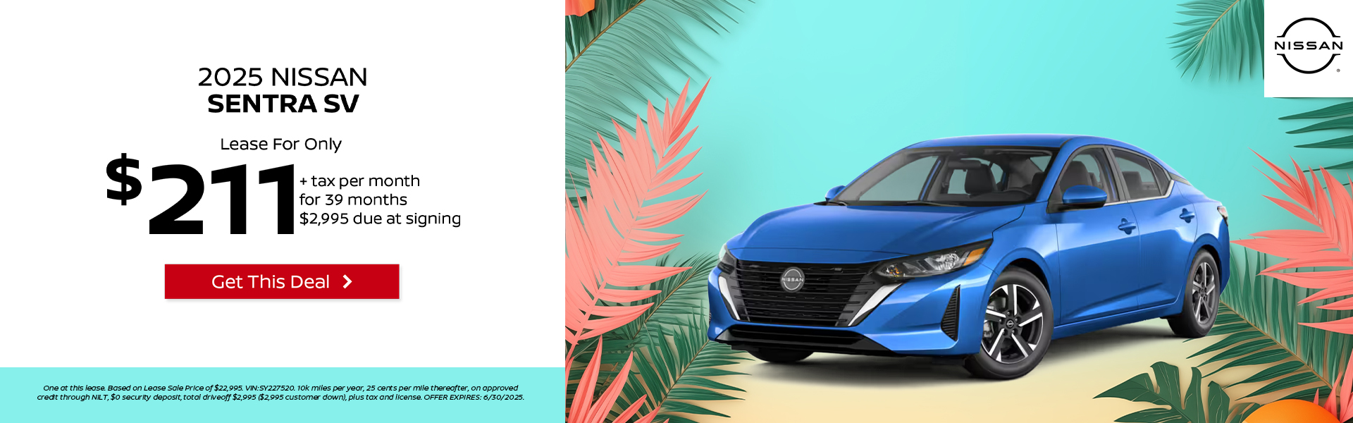 2025 NISSAN SENTRA SV