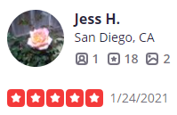 , Yelp Review