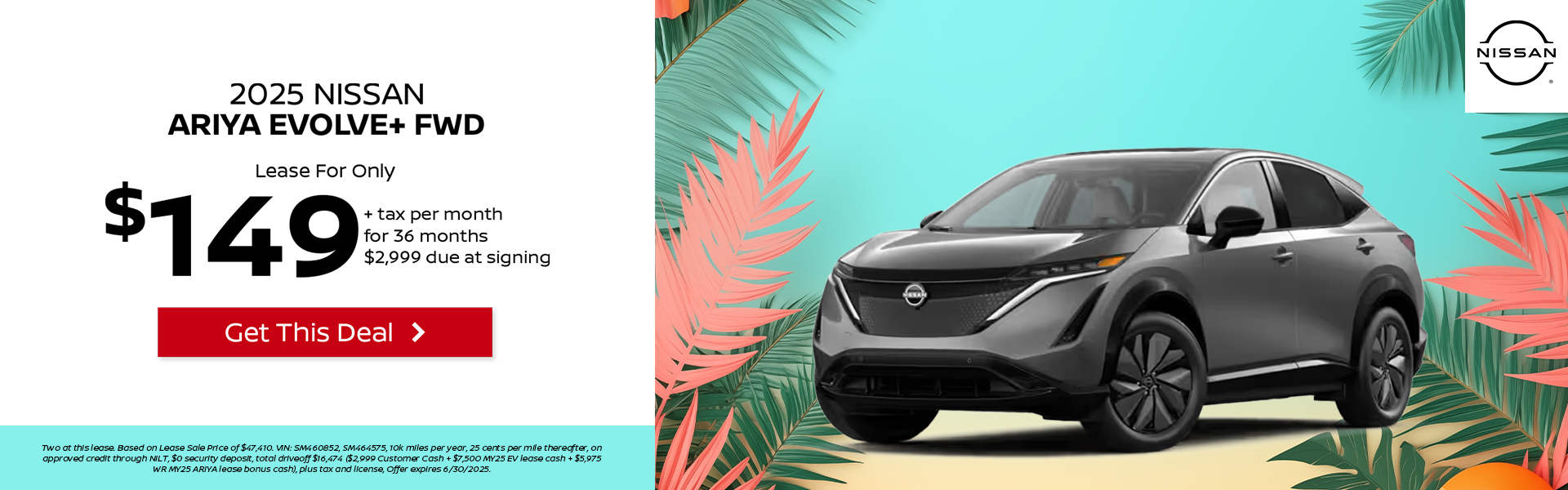 2025 Nissan ARIYA EVOLVE+ FWD