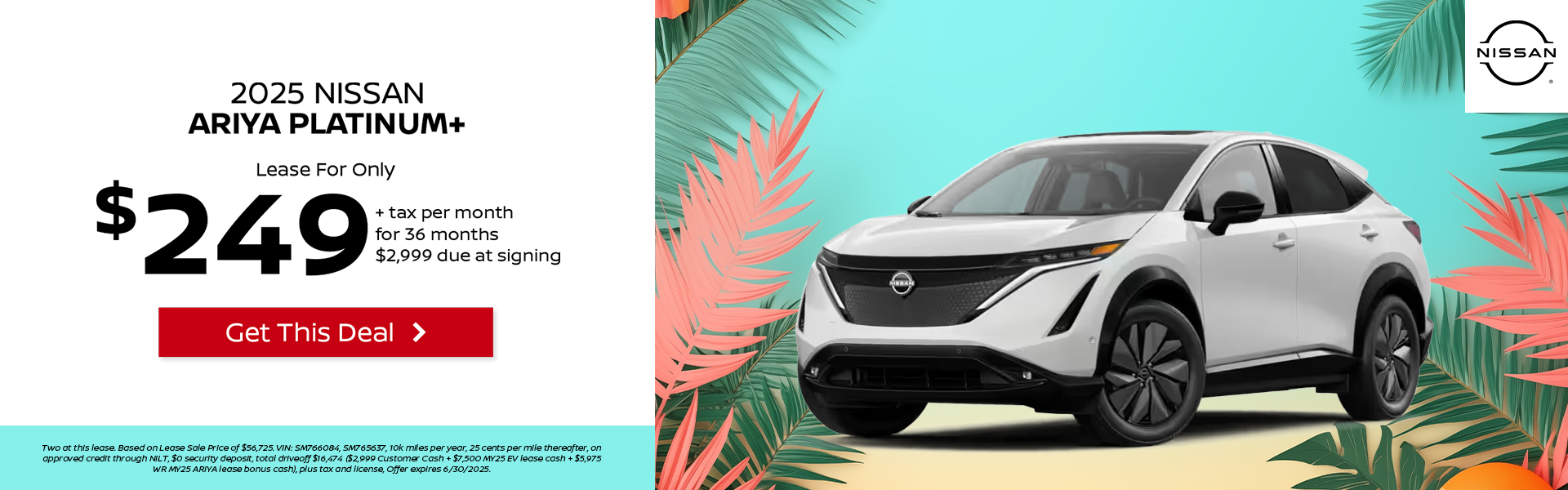 2025 Nissan ARIYA PLATINUM+