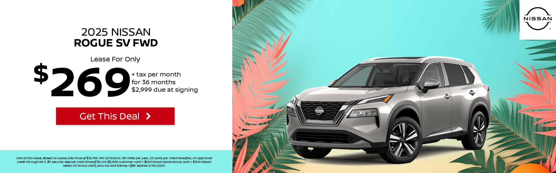 2025 Nissan Rogue SV FWD