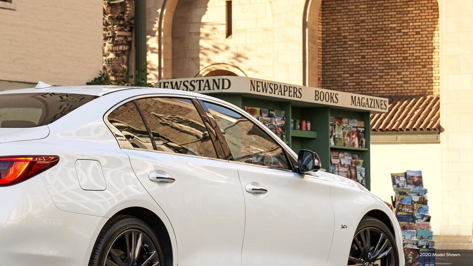 2021 Infiniti Q50 with 18 inch alloy wheels