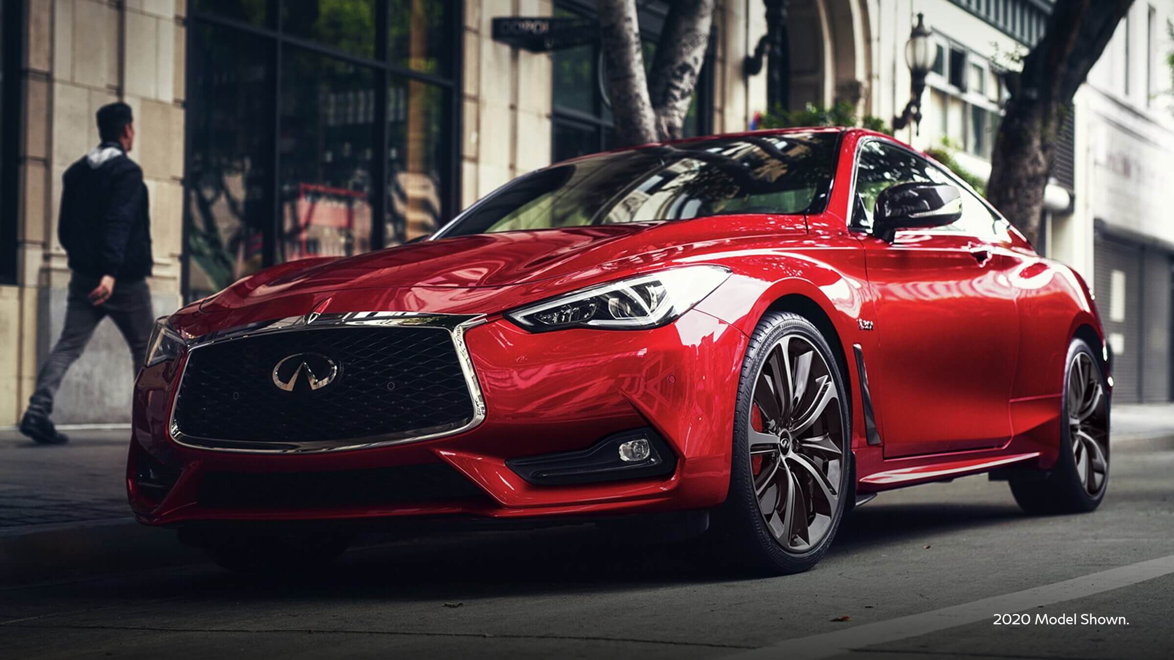 2021 Infiniti Q60 with an elevated design expression