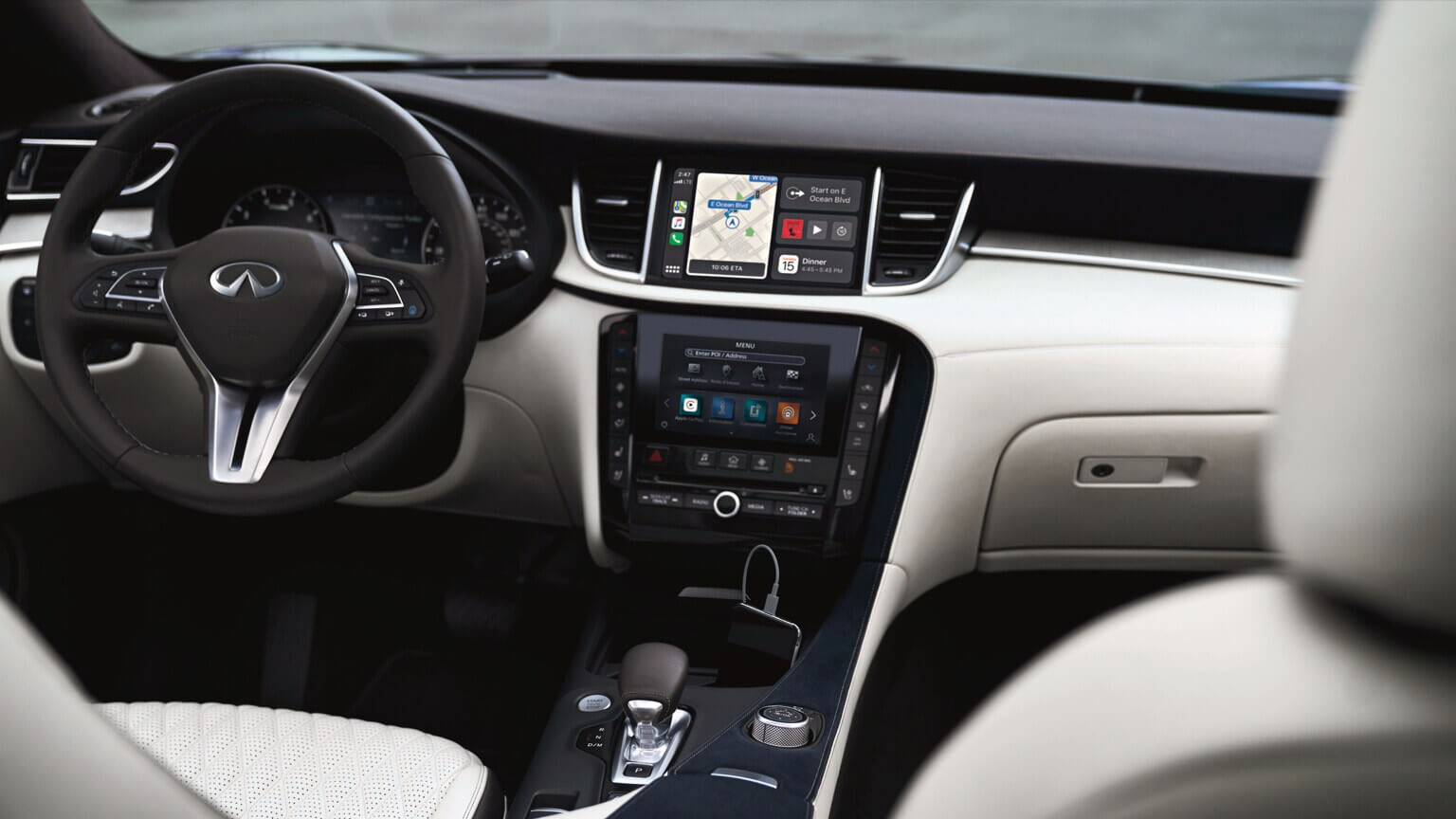 2021 Infiniti Qx50 with refreshed styling