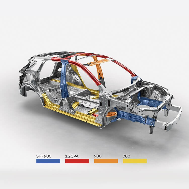 2021 Infiniti Qx50 with purpose built suspension platform