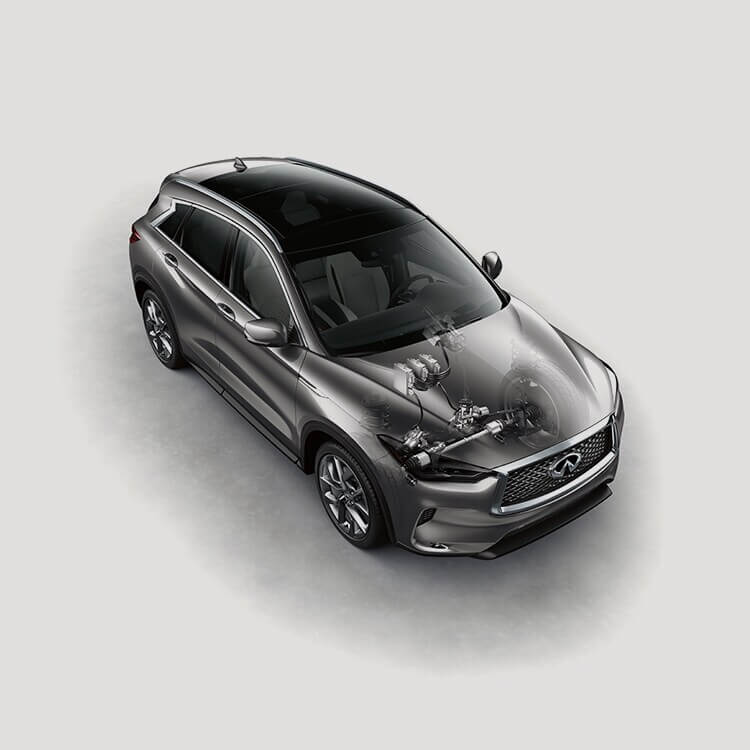2021 Infiniti Qx50 with direct adaptive steering