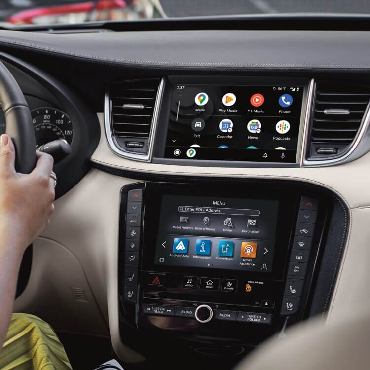 2021 Infiniti Qx50 for sale with android auto at dealership