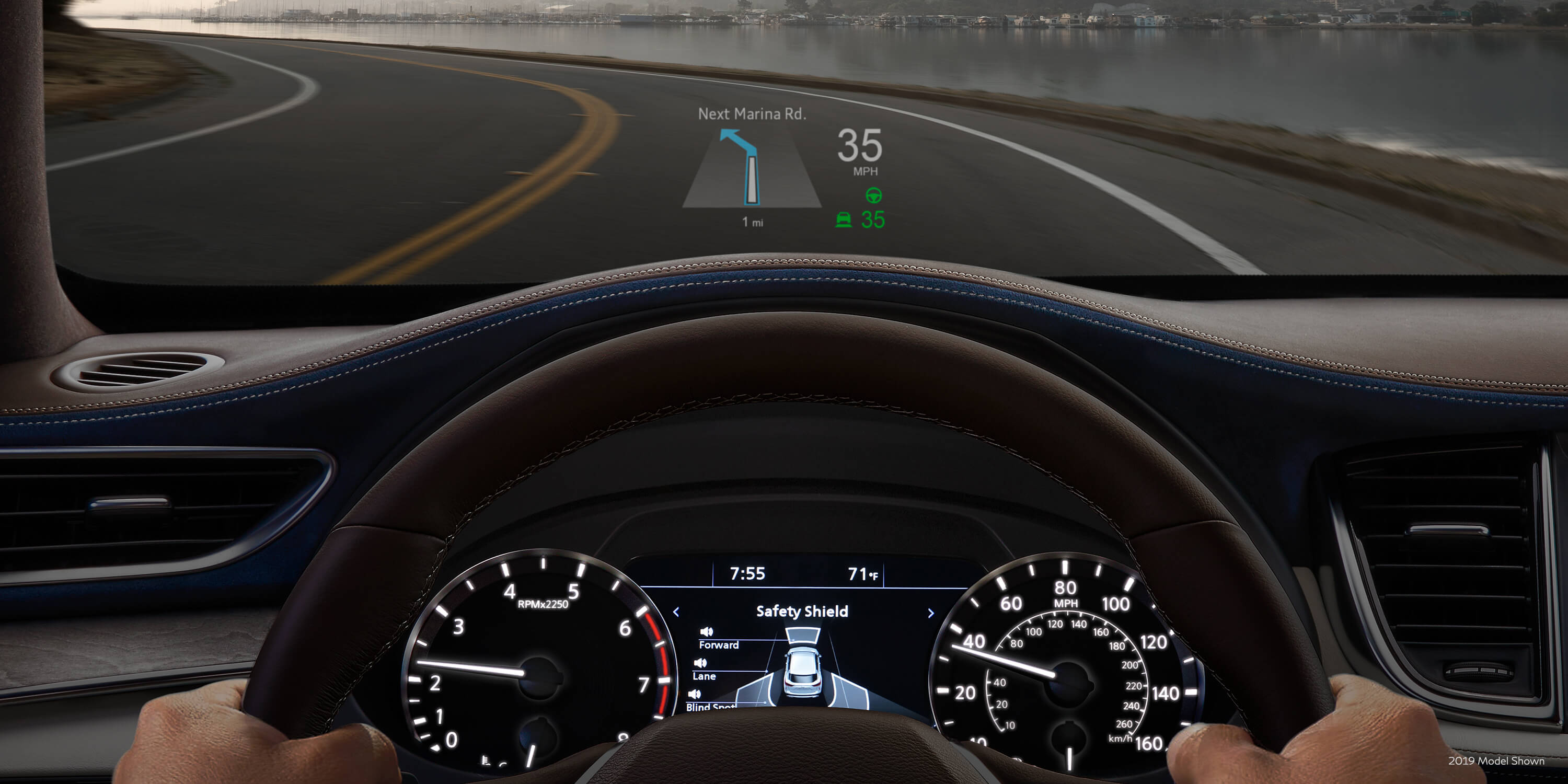 2021 Infiniti Qx50 for sale with head up display at dealership