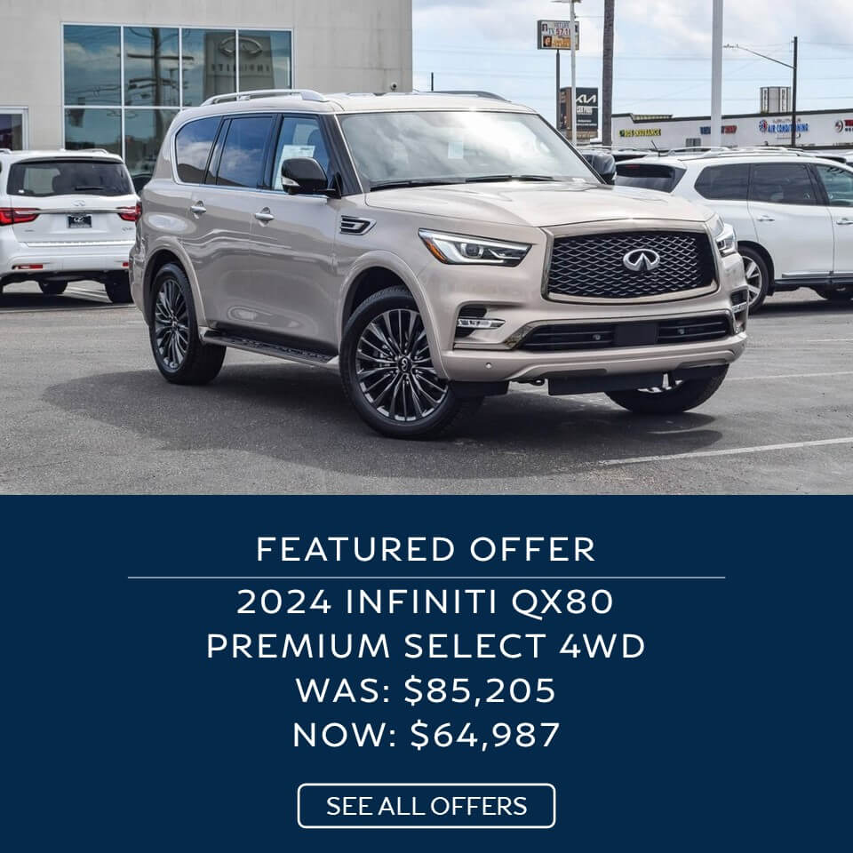 Infiniti QX80 Special Purchase Offer