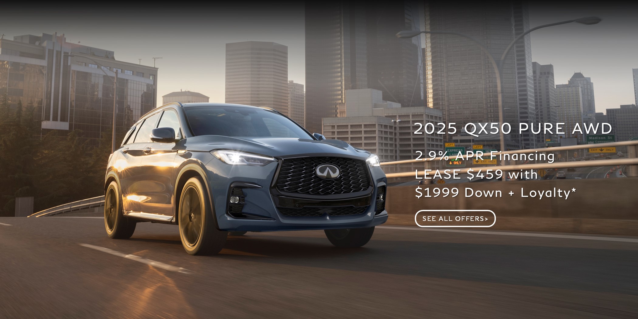2025 Infiniti QX50 Special Lease and APR Financing Purchase Deal Offer