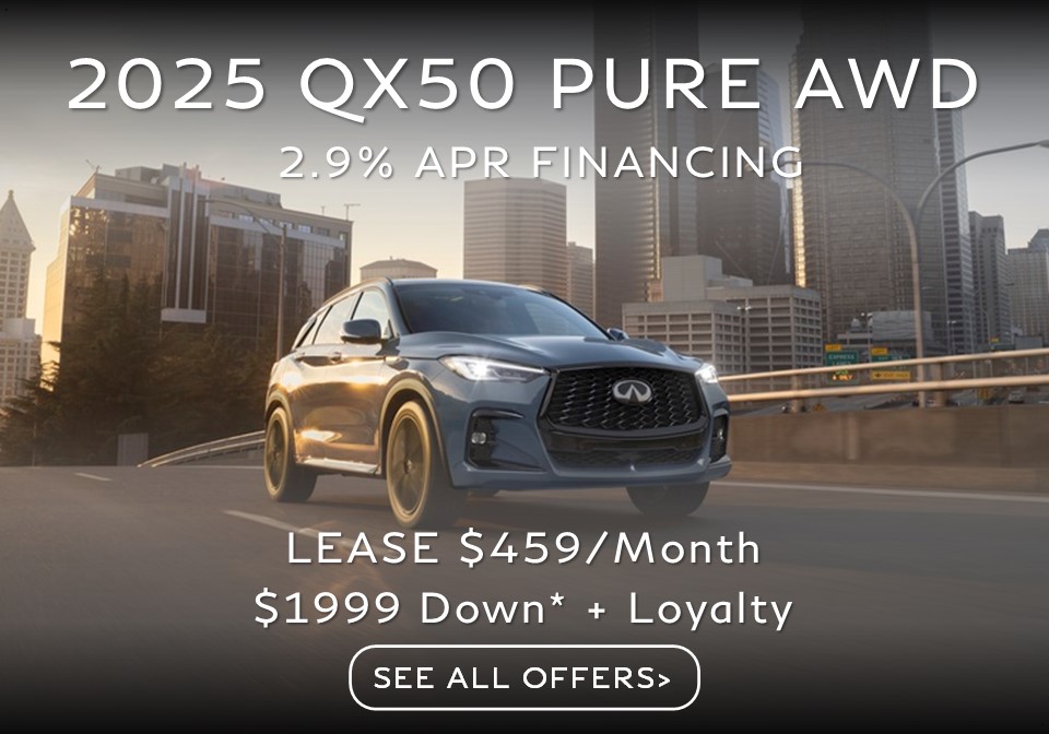 2025 Infiniti QX50 Special Lease and APR Financing Purchase Deal Offer