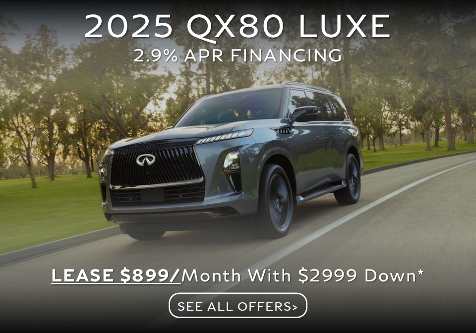 2025 Infiniti QX80 Special Lease and APR Finance Purchase Deal Offer